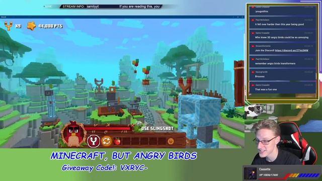 NEW ANGRY BIRDS DLC!!! GIVEAWAY!!!/ Minecraft смотреть онлайн
