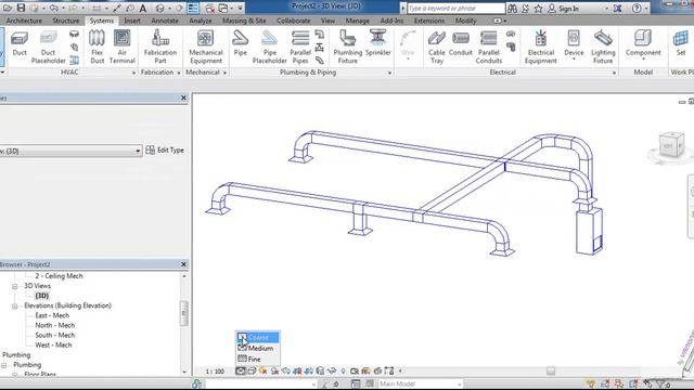 ArchiCAD VS REVIT in Duct Work смотреть онлайн