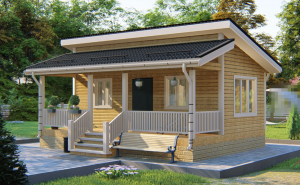 Дачный дом 4*6