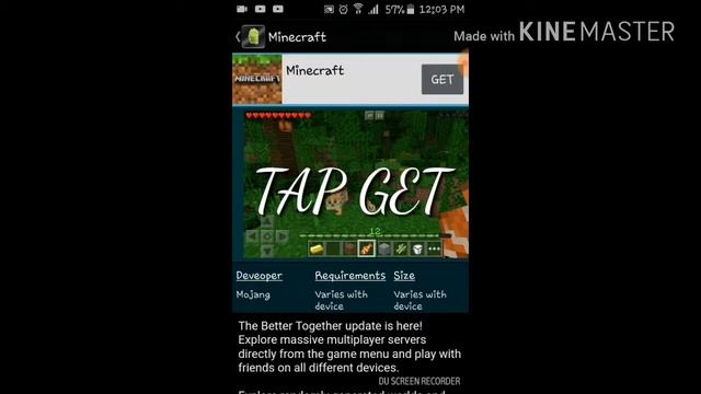 How to download MINECRAFT for FREE from play store ( ANDROID) with GETAPK MARKET смотреть онлайн