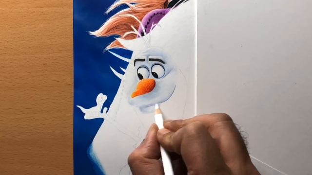 Frozen 2 Artwork - Timelapse | Artology смотреть онлайн