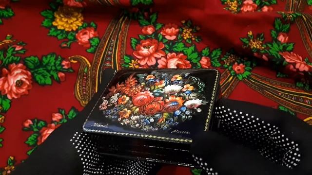 шкатулка лаковая миниатюра смотреть онлайн