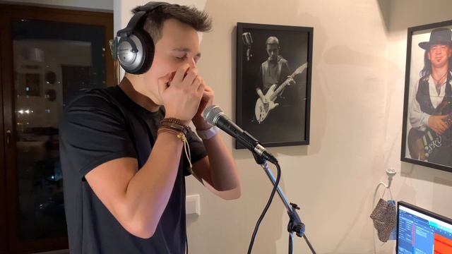 Albert King/SRV Style Blues Jam w/ Blues Harmonica! смотреть онлайн