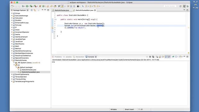 40 - Inzululwazi - Java in Xhosa - Static variables смотреть онлайн