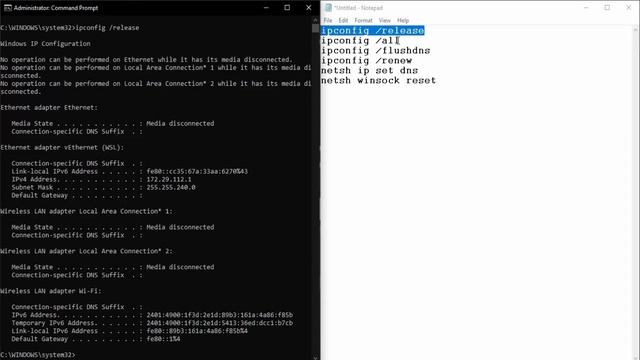 How to Fix 'DNS Probe Finished Bad Config' Error On Chrome смотреть онлайн
