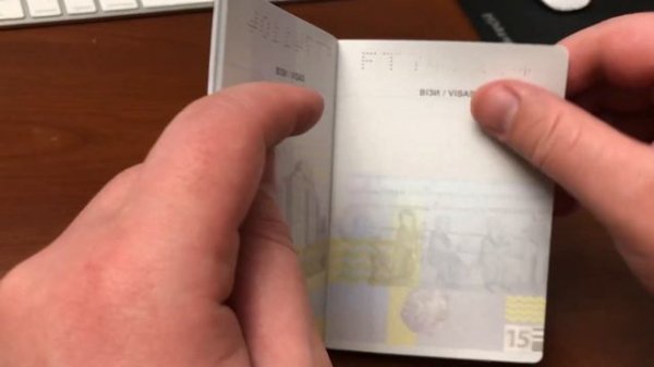 Обзор украинского паспорта Ukraine passport review