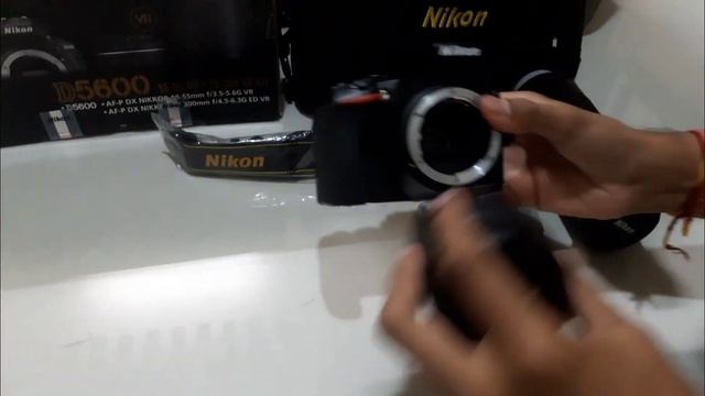 Nikon D5600 DSLR camera with dual lens kit Unboxing смотреть онлайн