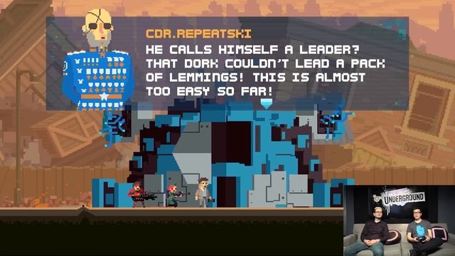 Super Time Force Ultra - PlayStation Underground Gameplay Video | PS4 смотреть онлайн