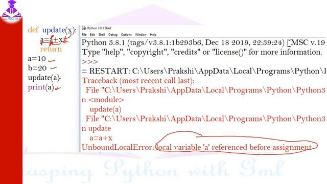 Global vs Local Variable | Global Keyword in Python | GLOBAL & LOCAL VARIABLE - PYTHON PROGRAMMING смотреть онлайн