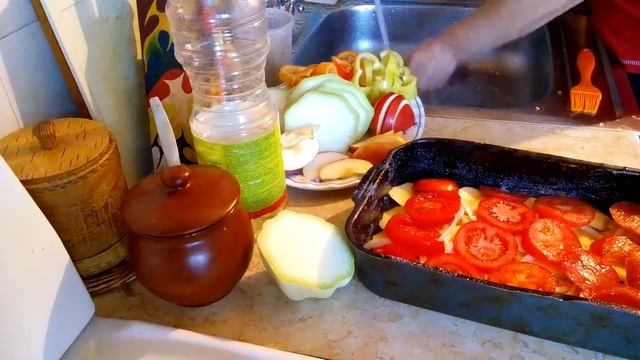 Вкусная радость.Слойка овощная запеченная. На праздник живота, это сюда! смотреть онлайн