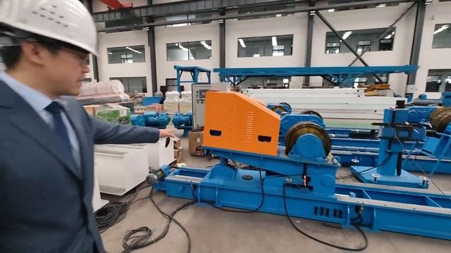 No.2 Laser Sensor Automatic Non-Contact Anti-drift Welding Rotator; установка системы «Анти-дрейф» смотреть онлайн