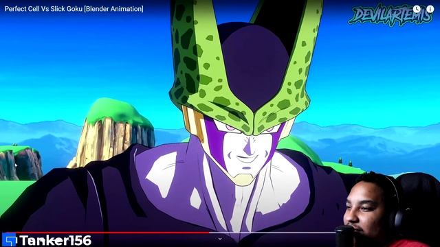 Devil Artemis|Perfect Cell Vs Slick Goku [Blender Animation]|Reaction смотреть онлайн
