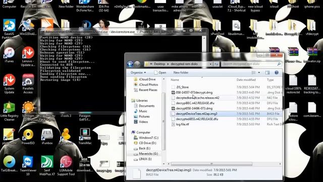 Iphone 5 NEW Libmobiledevice 5,2 IOS 8.4.1 TRUE update смотреть онлайн