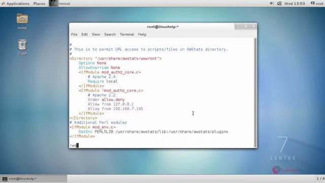 How to install AWStats on CentOS 7 смотреть онлайн