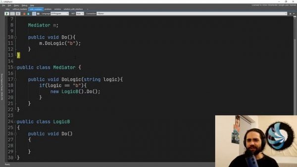 Mediator Design Pattern (C#)