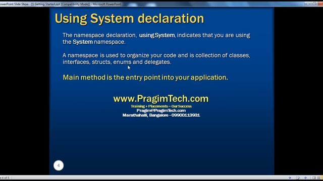 Part 1 - C# Tutorial - Introduction.avi смотреть онлайн