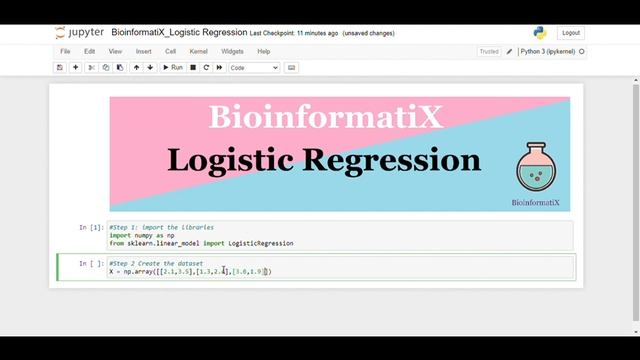 Logistic Regression in Python | BioinformatiX смотреть онлайн