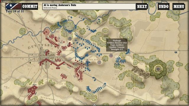 Gettysburg - The Tide Turns - Day 2 смотреть онлайн