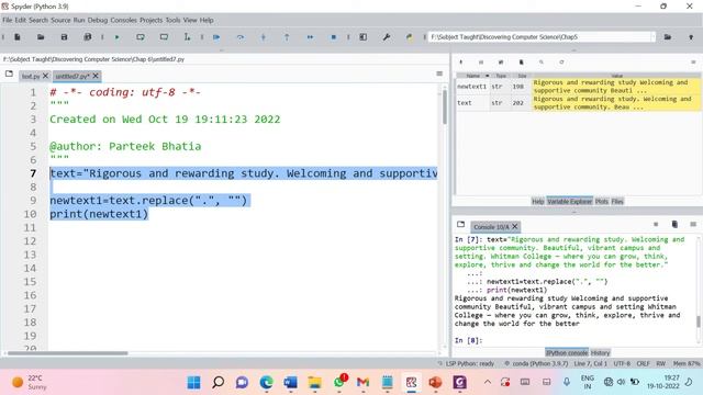 Text Processing using Python: Part-2 смотреть онлайн