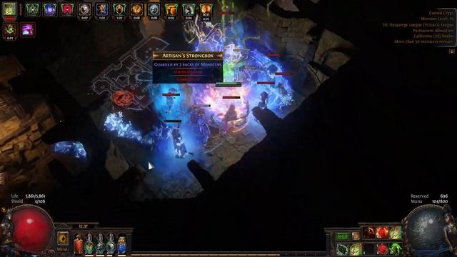 Path of Exile | Cursed Crypt Map Tileset & Boss | 3.20 смотреть онлайн