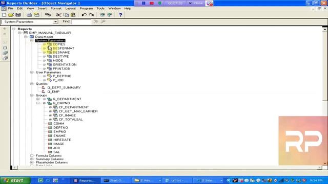 Oracle Reports Builder Tutorials lecture 27 смотреть онлайн