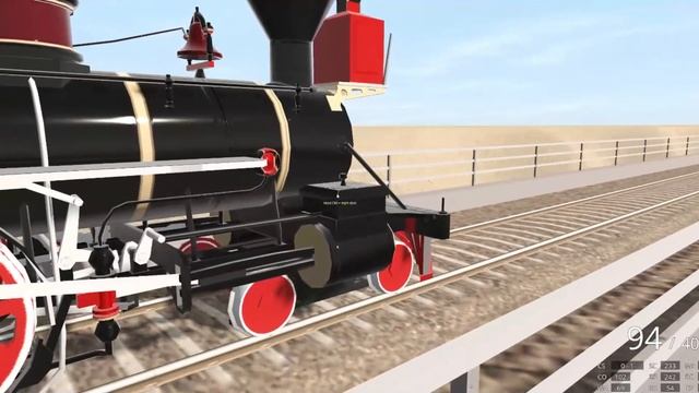 JUMP SCARED! - CLASSIC TRAINZ AND THE BRIDGE! - TRAINZ RAILROAD SIMULATOR смотреть онлайн