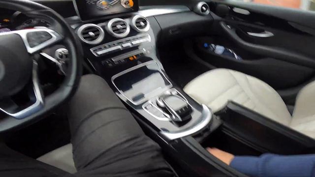Mercedes C 250 D (150 KW) POV Test Drive + Acceleration 0-200 Km/h