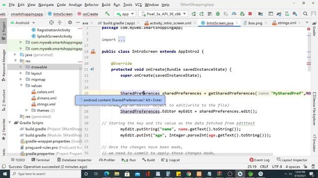 MINI SMart Shopping Android App Using Spring Boot Session -3 смотреть онлайн