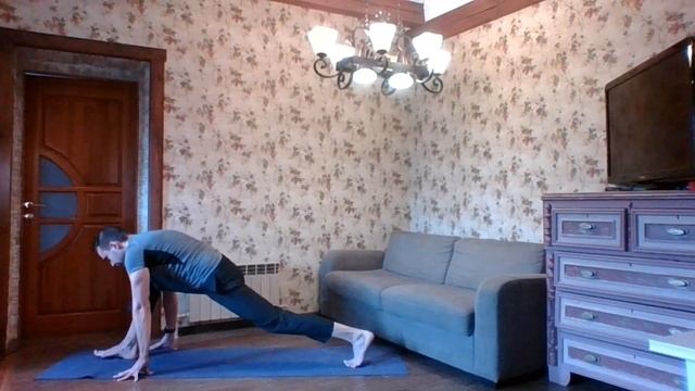 Йога с утра. Всё тело. 60 минут. смотреть онлайн