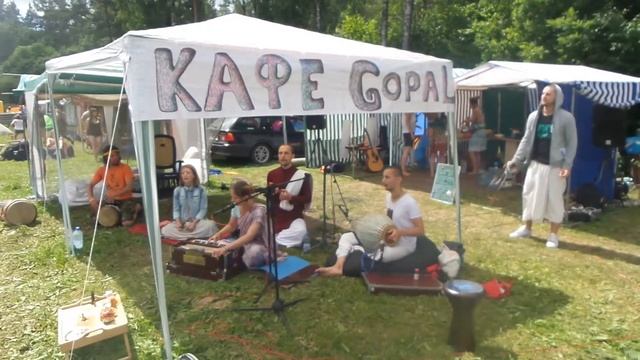 Лайтфест 2015г. Мантра-медитация в кофе "Gopal" смотреть онлайн
