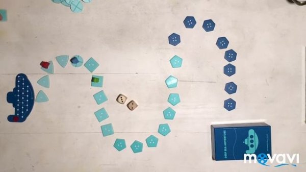 Предельное погружение (Deep Sea Adventure) настольная игра.