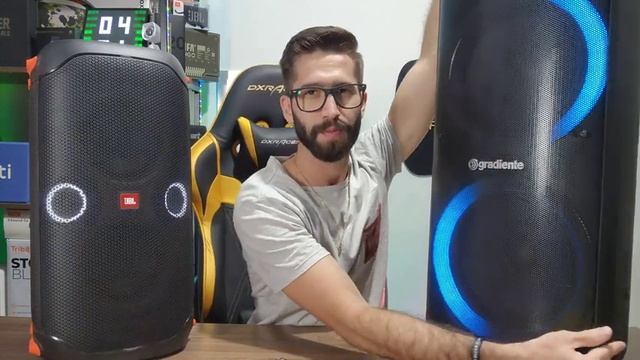 GRADIENTE EXTREME COLORS GCA203 Vs JBL PARTYBOX 110: Qual é a melhor Caixa de som? (Comparativo) смотреть онлайн