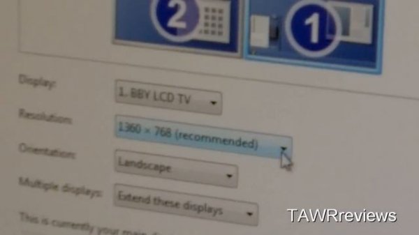 Computer to tv via HDMI Tutorial- Windows 7