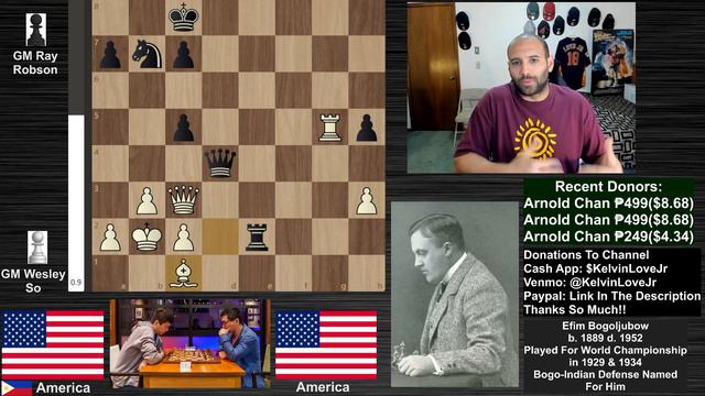 How Dangerous Are Your Pawns? Wesley So vs Ray Robson. 2023 St. Louis Rapid & Blitz. Round 9. смотреть онлайн