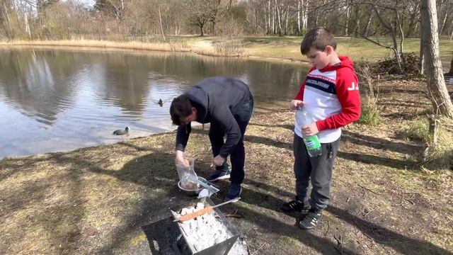 Немецкая Пасха / Шашлыки на озере/ Гриль/ Германия смотреть онлайн