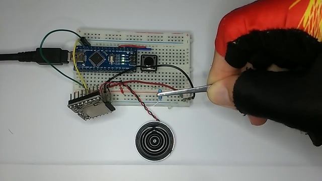 Remove DFplayer noise, murmur sound. Caption on Please! mini MP3 player for arduino. смотреть онлайн