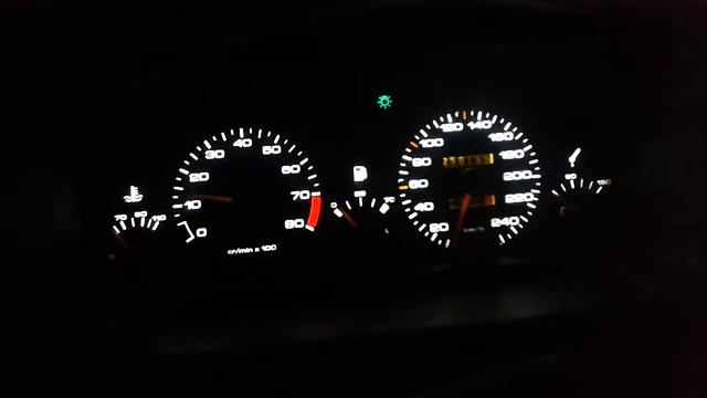 LED подсветка приборки и панели +часы, peugeot 405 (машина заведенная) смотреть онлайн