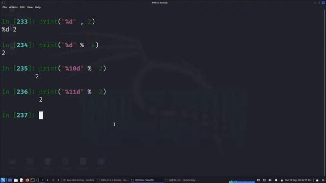 Python Basics 5: Revisiting print смотреть онлайн