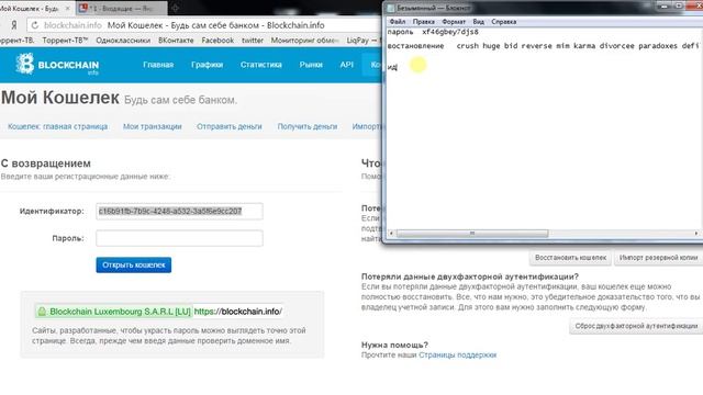 КАК СДЕЛАТЬ BLOCKCHAIN КОШЕЛЕК? смотреть онлайн
