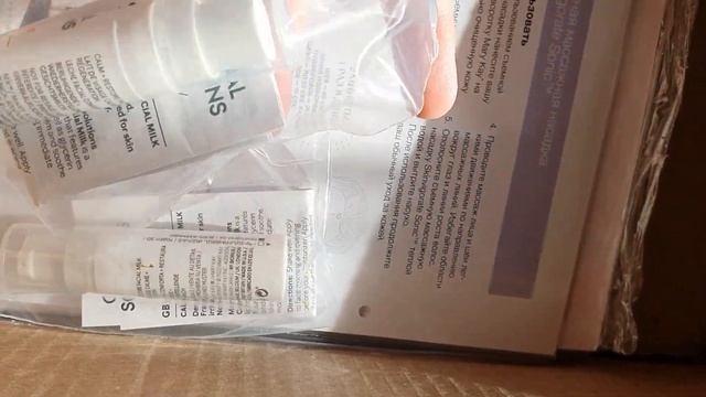 Распаковка заказа Мэри Кэй с миниатюрами 3D. смотреть онлайн