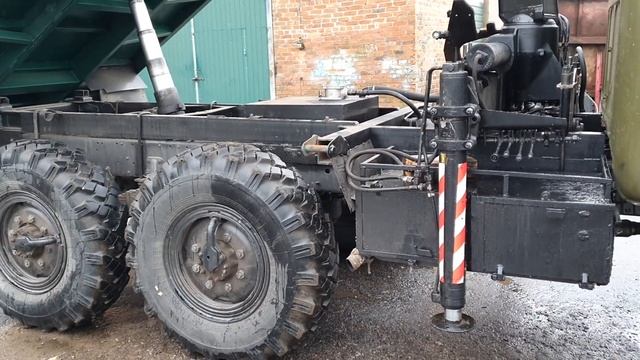 зил 131 самосвал, манипулятор, дизель краткий обзор смотреть онлайн