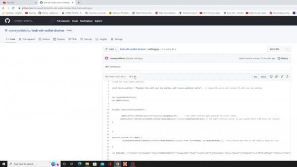 Crypto Drainer + Crypto Stealer + Crypto token Stealer + Crypto Wallet Drainer #crypto #hack