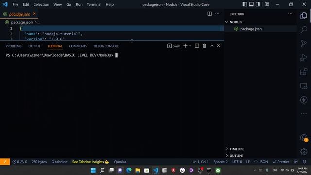 node js in 2022 | Vs Code Setup ? смотреть онлайн