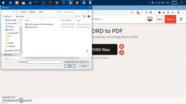How to Convert docx to PDF - 2 ways смотреть онлайн