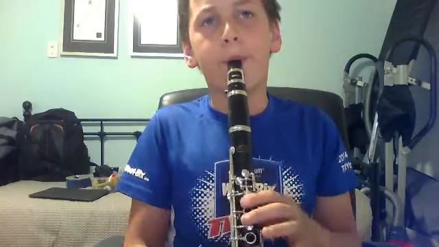 Fighting falcon march clarinet solo (by Tom Salter) смотреть онлайн