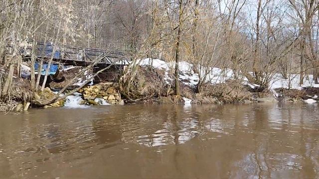 Обкатка мотора и открытие сезона, река Казанка, 25 марта 2023 смотреть онлайн