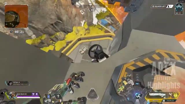 INSANE CAUSTIC PLAYS - Apex Legends Highlights смотреть онлайн