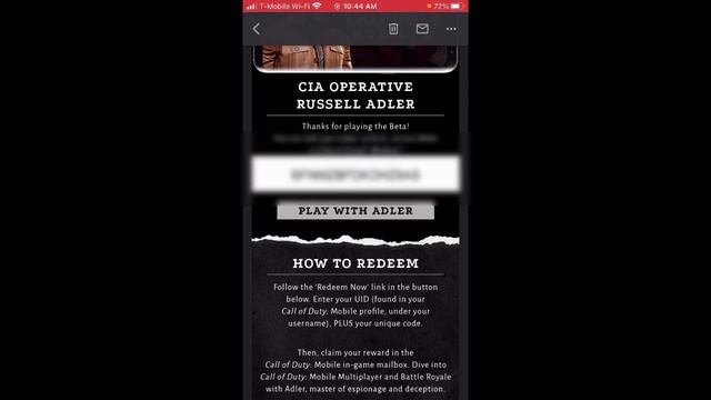How to get Russell Adler on COD mobile смотреть онлайн