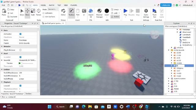 Roblox Studio rooms game I guess now смотреть онлайн