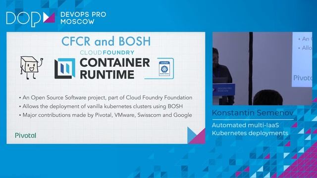 Konstantin Semenov - Automated multi IaaS Kubernetes deployments смотреть онлайн